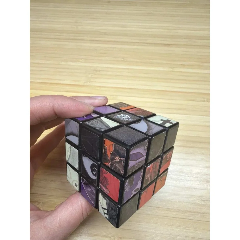 Nightmare Before Christmas Rubik's Cube 3x3‎ USAopoly Disney Loose Used